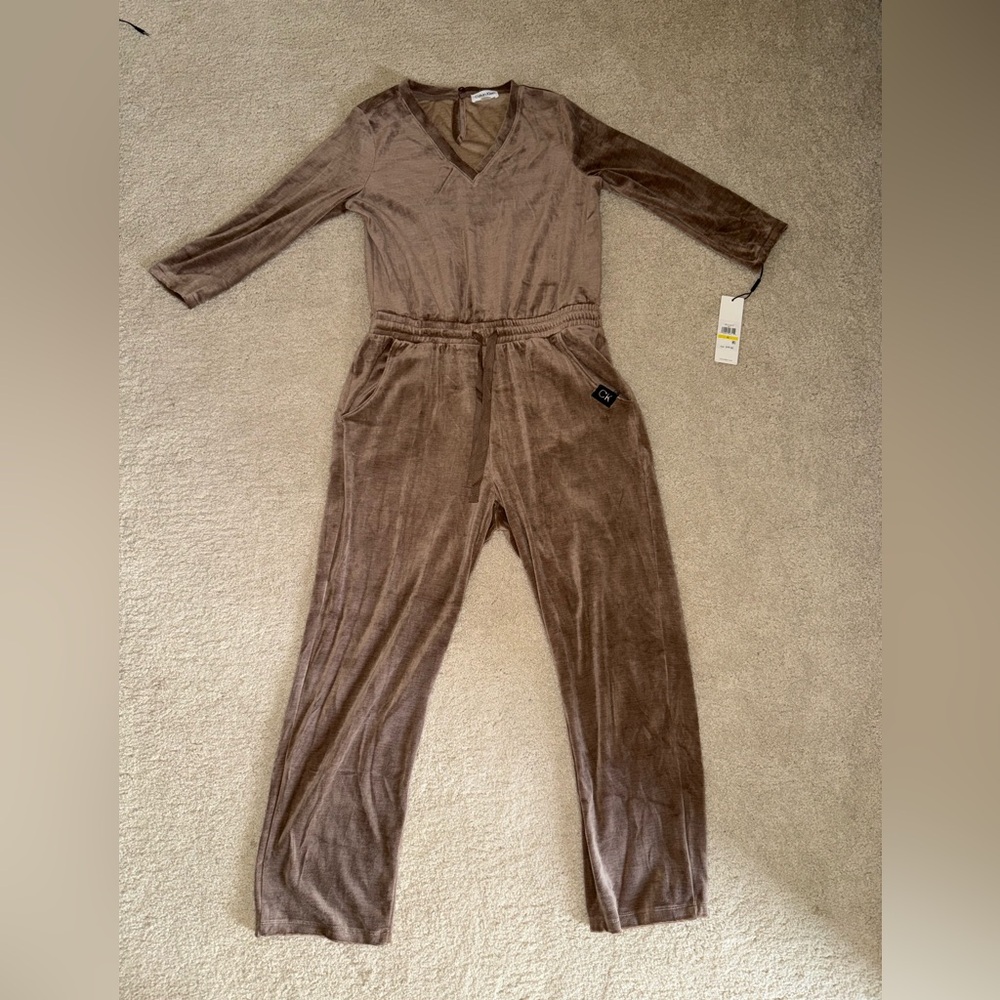 Brown Calvin Klein Jumpsuit